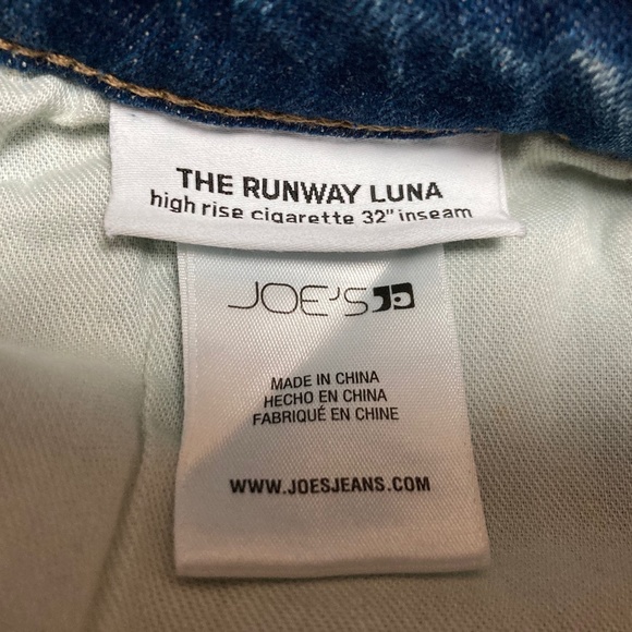 Joe's Jeans High Rise Cigarette Jean, 28 x 32 NWT - Picture 10 of 16